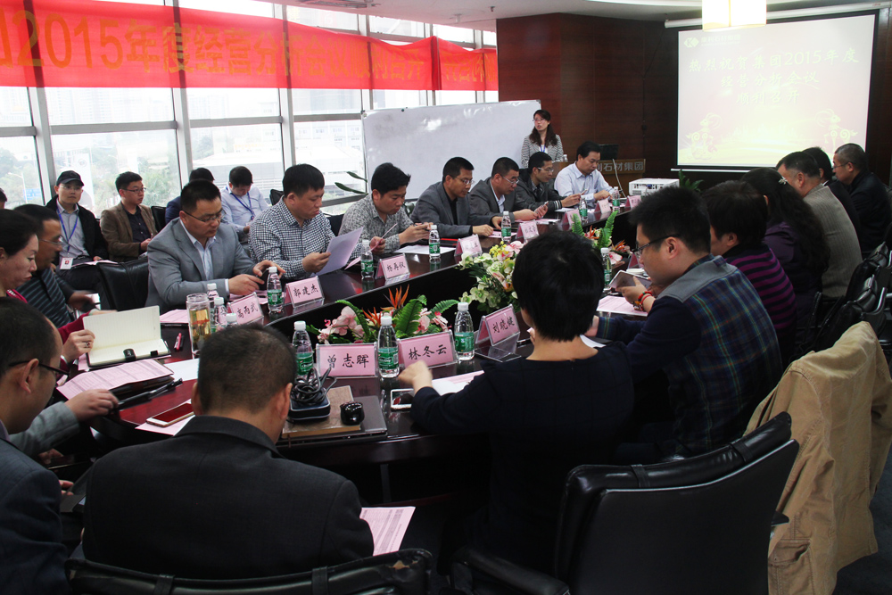 集團(tuán)2014年度工作總結(jié)暨2015年度工作計(jì)劃會議圓滿召開