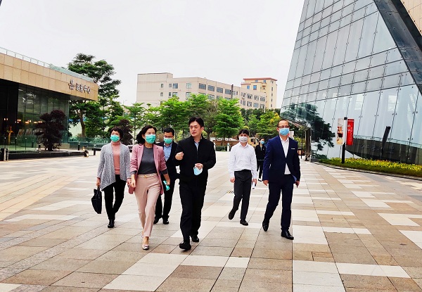 區(qū)科創(chuàng)局領(lǐng)導(dǎo)考察康利城園區(qū)和企業(yè)！